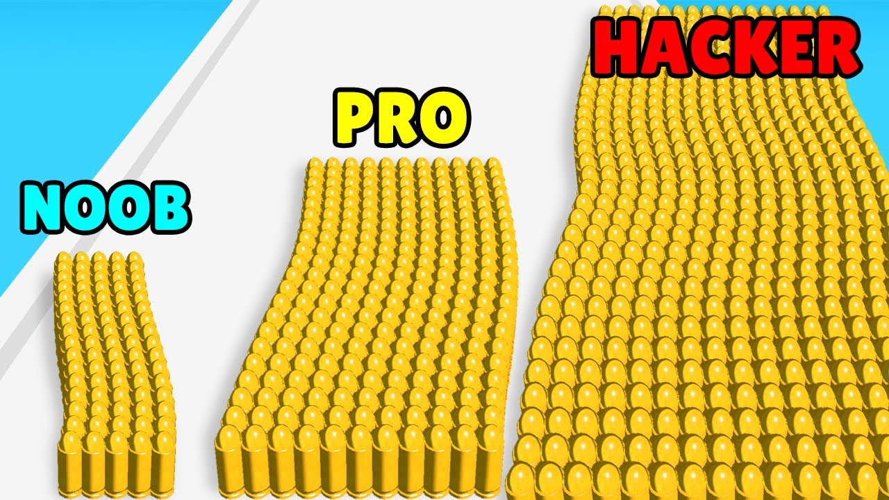 NOOB vs PRO vs HACKER in Bullet Army Run