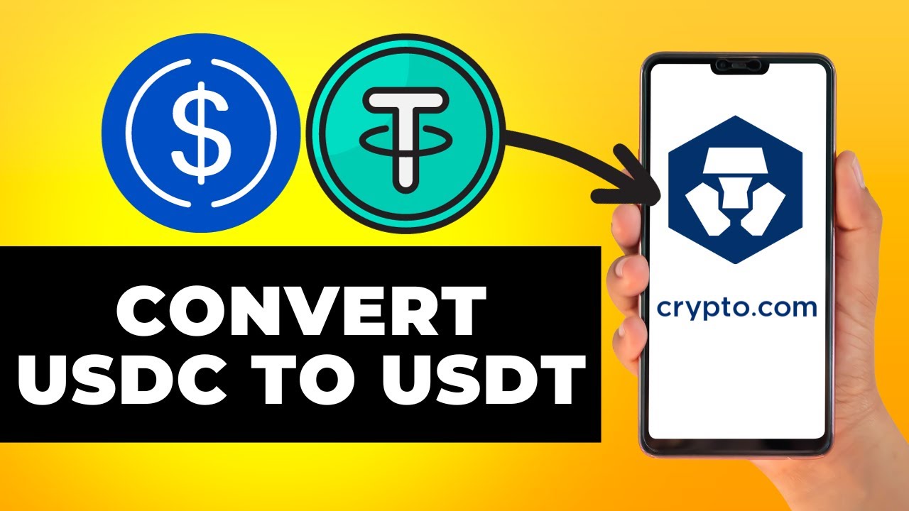 How to Convert USDC to USDT on Crypto.Com (Step by Step)