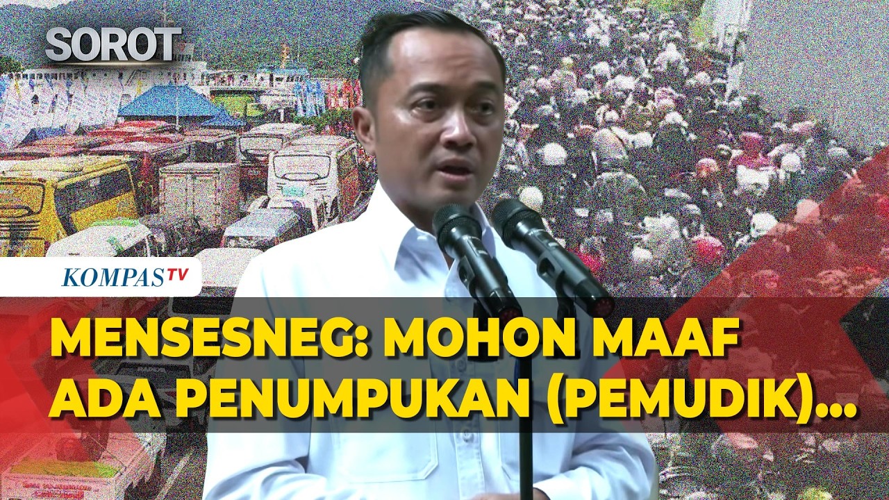[FULL] Istana Minta Maaf Terkait Penumpukan Pemudik Pelabuhan Ketapang–Gilimanuk
