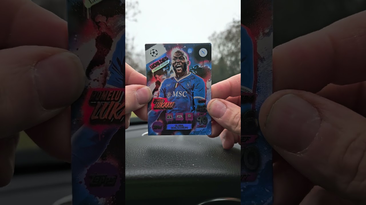 Распаковка фигурок WORLDIES MANCA ATTAX TOPPS #unboxing #worldie #matchattax #topps
