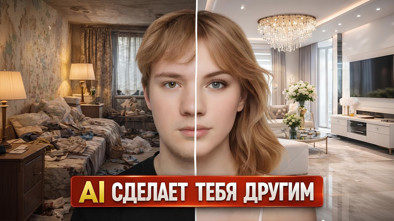 Как сделать AI ДЕВУШКУ за 5 минут из самого себя ?