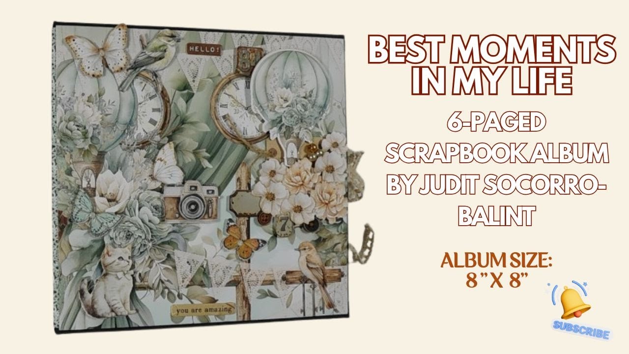 5 Creative Flap Variations In The Best Moments In My Life Mini Scrapbook Album | Overview | 2025