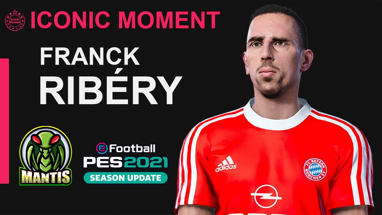 Franck Rib&eacute;ry eFootball face Iconic Moment By Kodigo Facemaker for PES 2021 PC [ONLY PC/SOLO PC]
