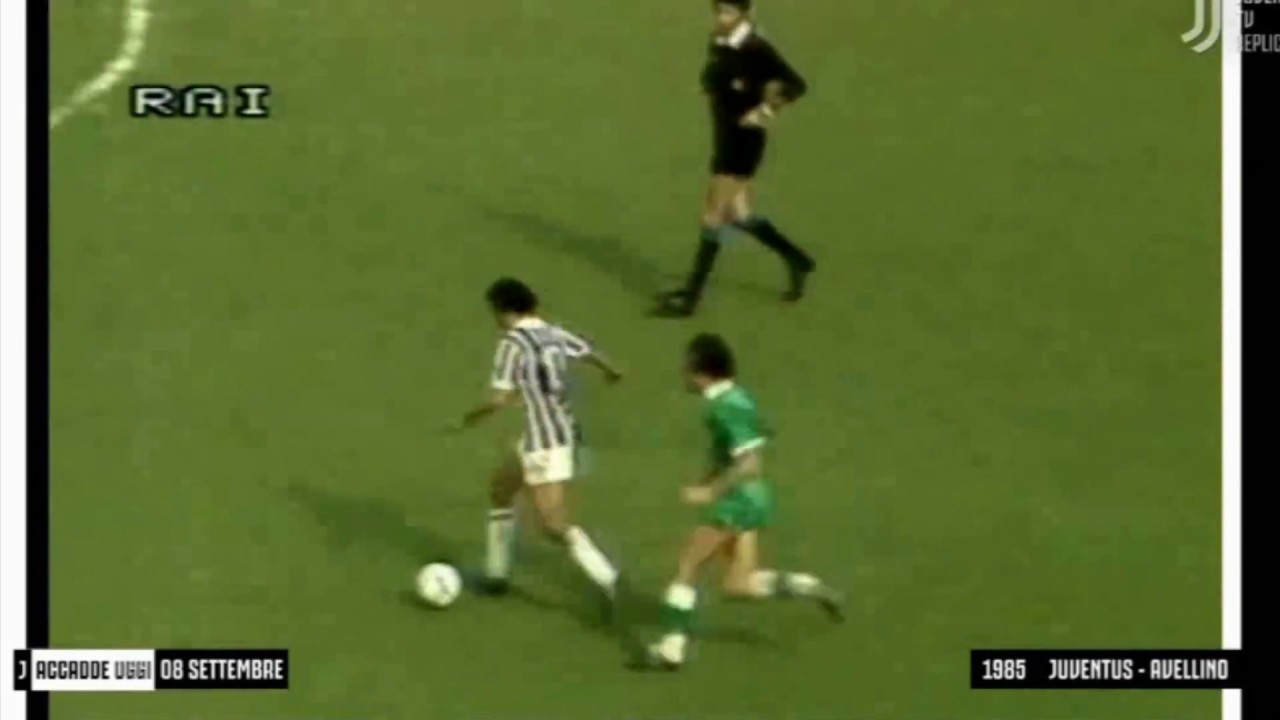 Juventus - Avellino 1-0 (08.09.1985) 1a Andata Serie A.