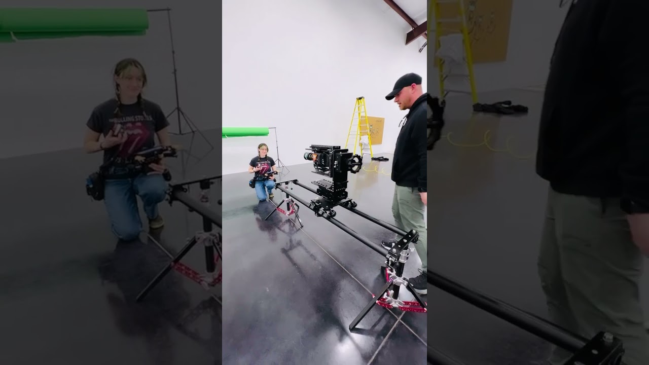 Proaim Spinhawk Professional 360&deg; Rolling Video Camera Head with Polaris Portable Camera Dolly