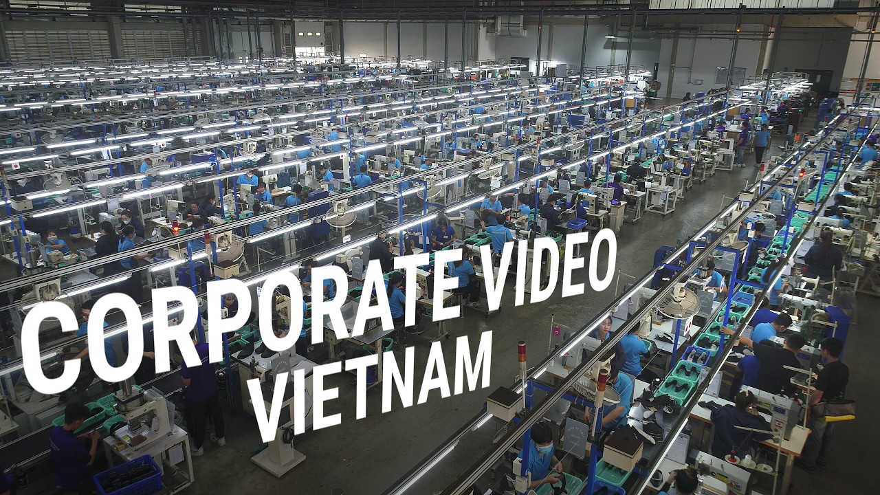 State of the Art Factory in Vietnam - Corporate Video Production in Ho Chi Minh City & Hanoi