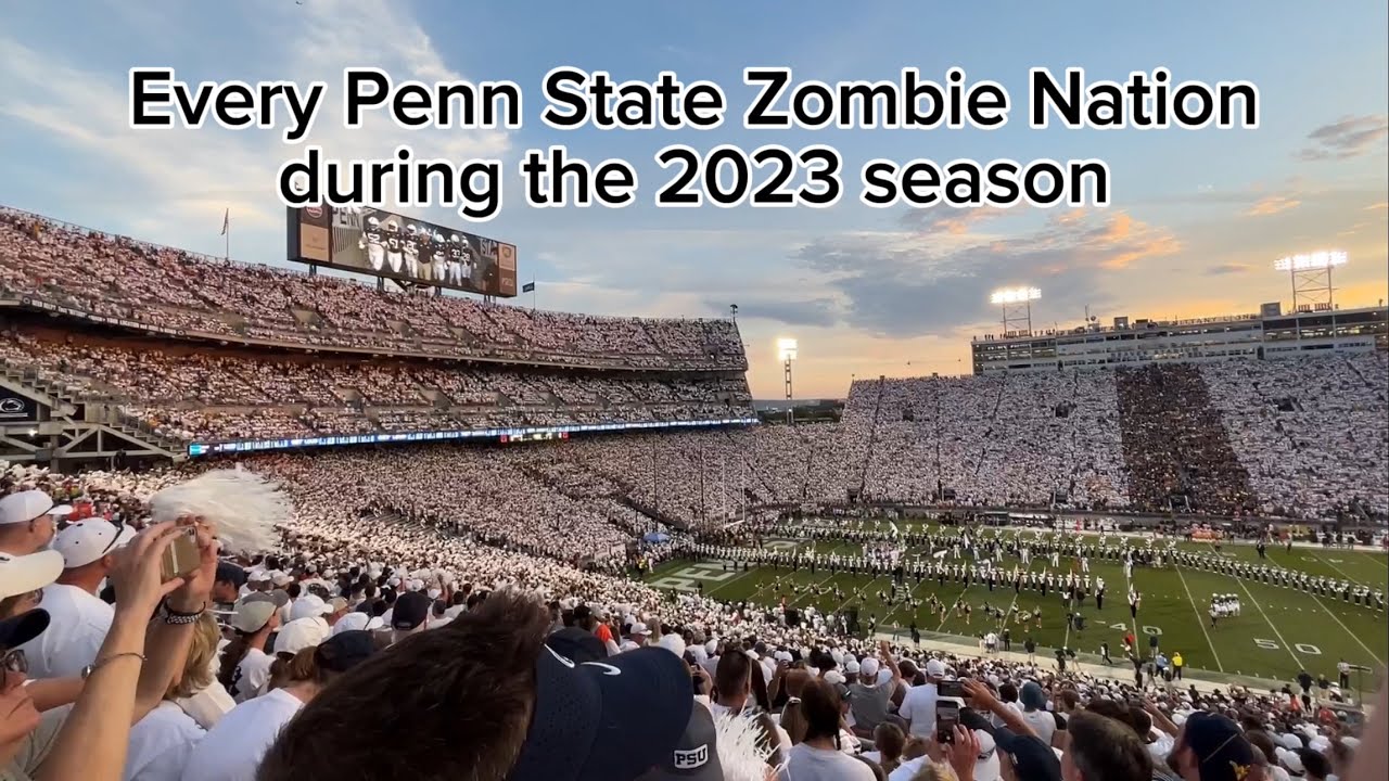 Every Penn State Zombie Nation of the 2023 Season
