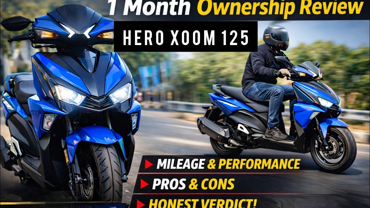 Hero Xoom 125cc | One Month Ownership Review☠️ | 