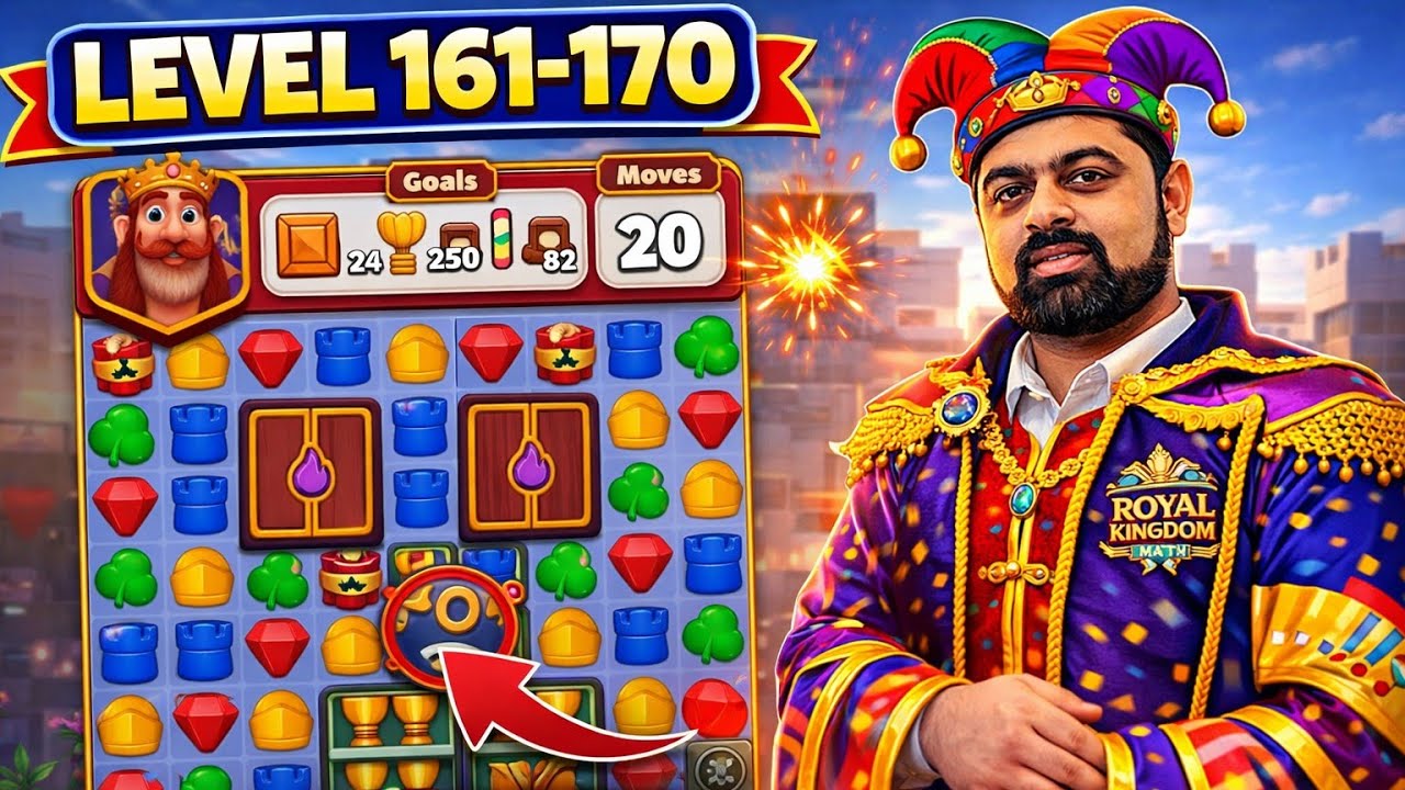 Royal Kingdom Game Level 161 to 170 😲 Crazy Hard Levels Challenge! Full Gameplay