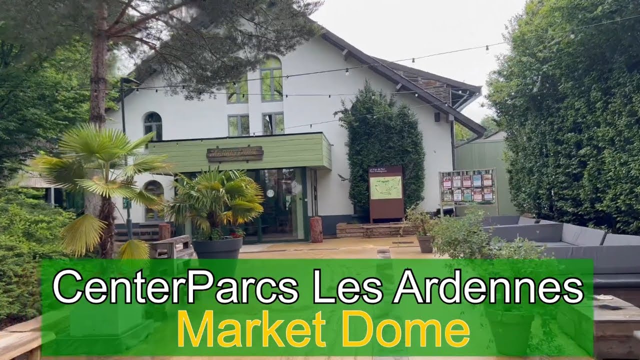 Market Dome im CenterParcs Les Ardennes