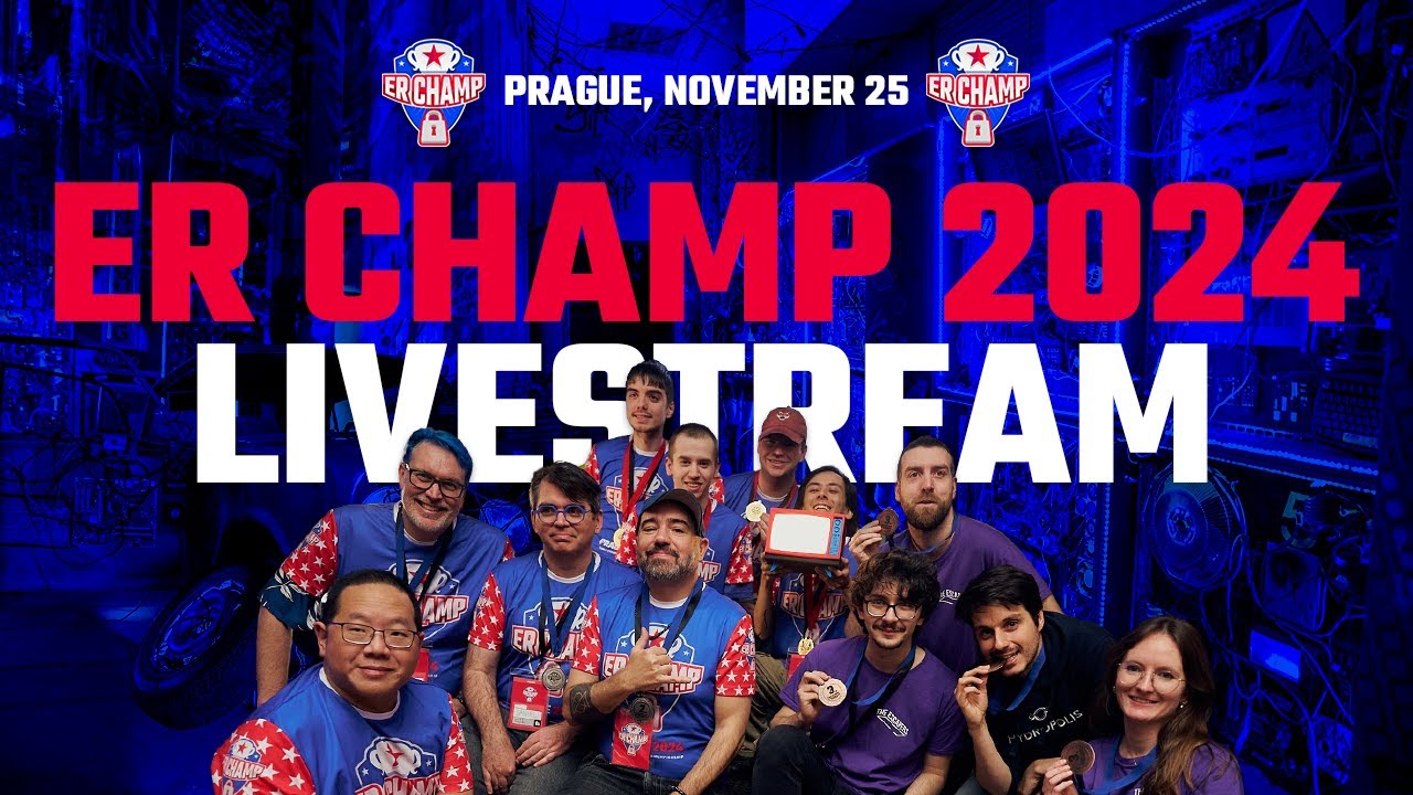 World Escape Room Championship 2024 🏆 ER Champ livestream | World Escape Room Tournament