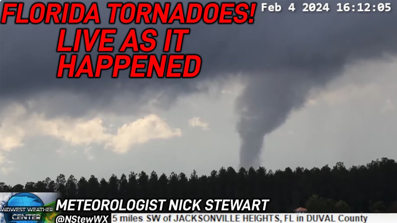 LIVE  Florida Storm Chasing (Feb. 4, 2024)