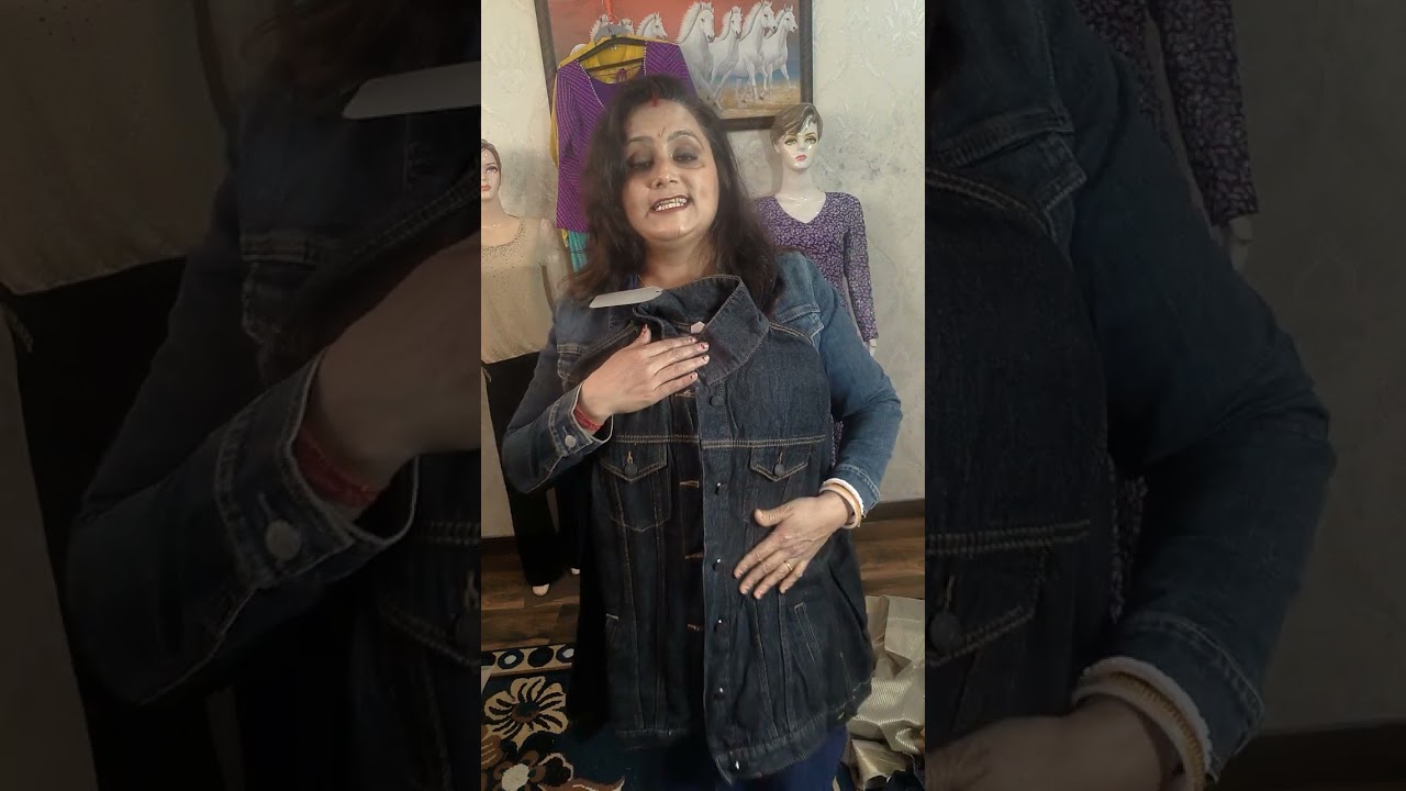Jeans Jacket @ Rs 750 #jeans #jeansjacket 