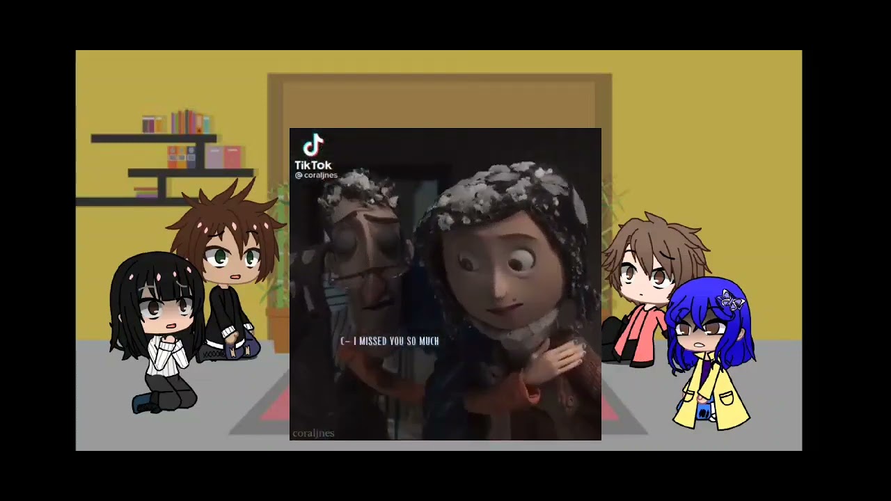 Coraline characters react to the other world!