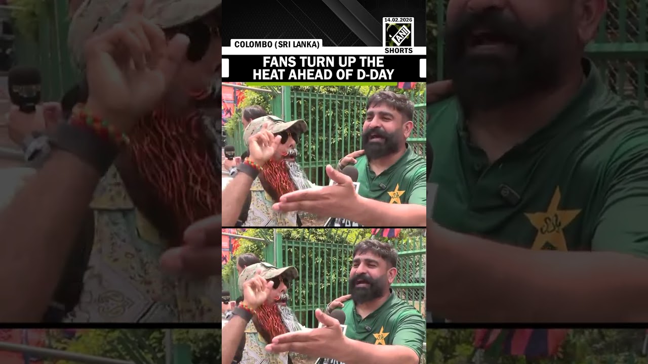 Fans lock horns as excitement builds up for much anticipated India-Pakistan clash in Colombo