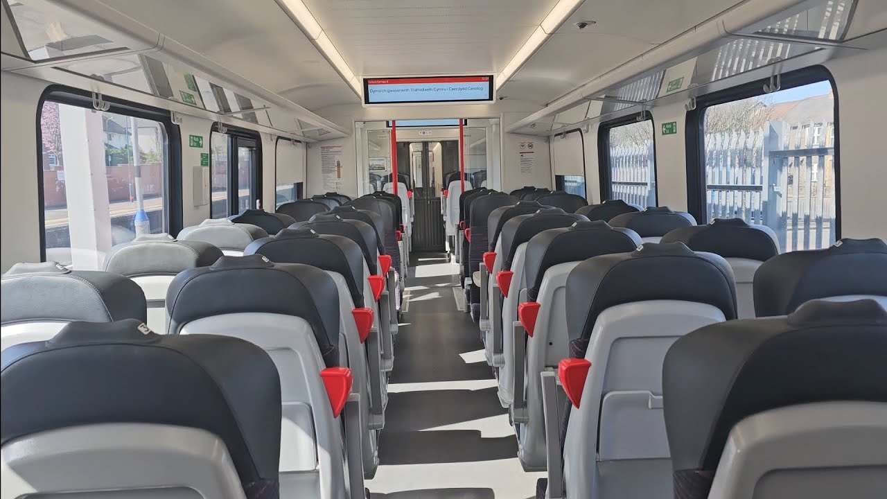 A Walk through of Transport for Wales Class 231 (231004) at Caerphilly on 31st March 2025