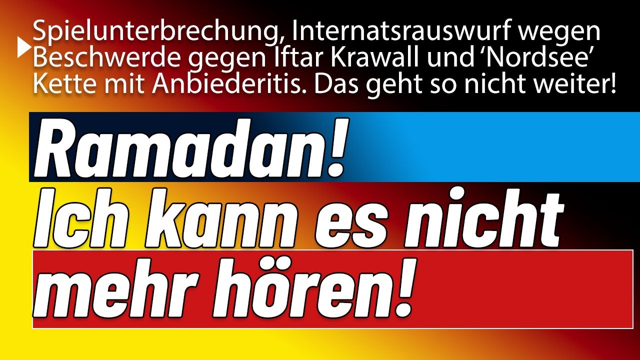 Es nervt! Das nimmt allmählich Ausmaße an, die nicht mehr hinnehmbar sind!