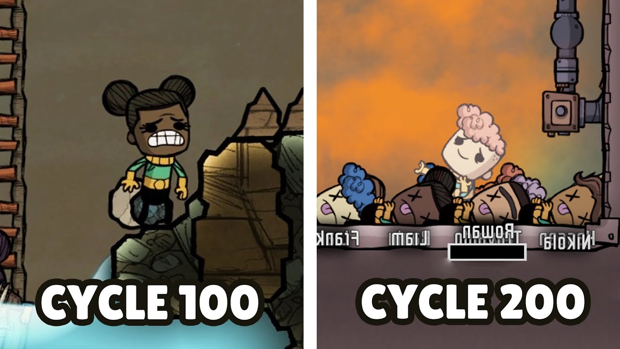 I Survived 200 Days In OxygenNotIncluded