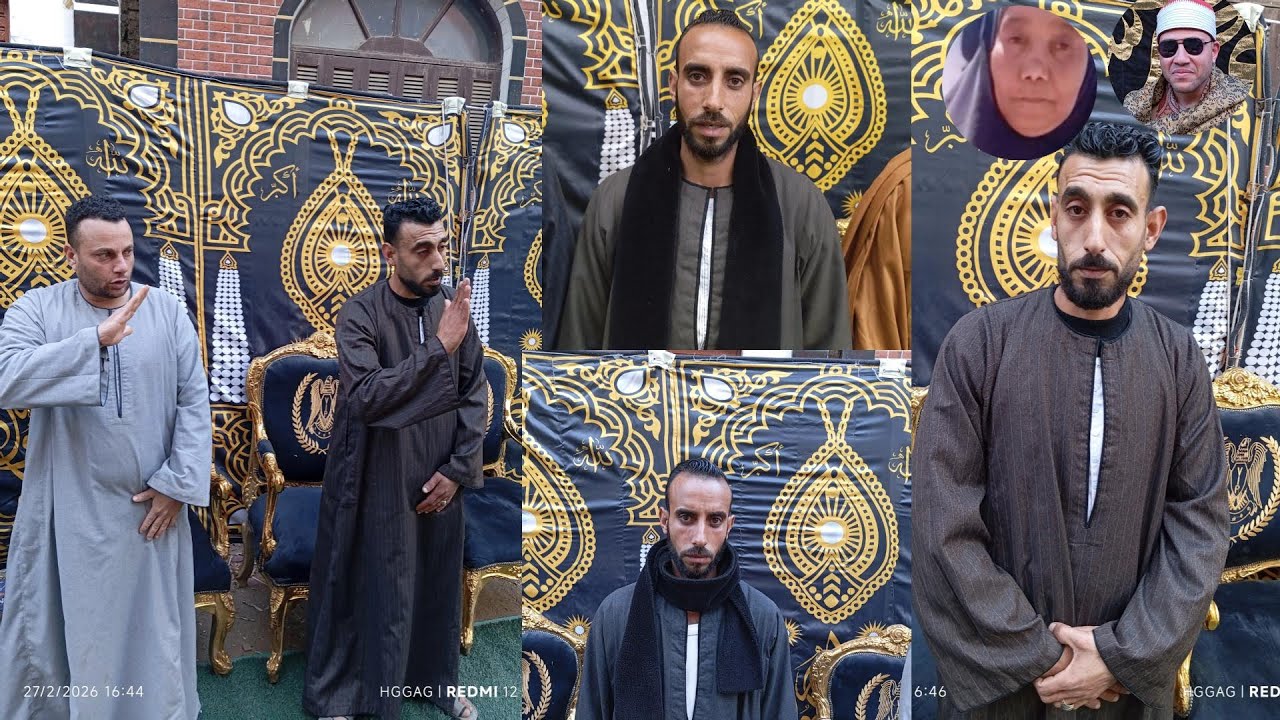  الشيخ محمدحمزه و عزاء الحاجه اسماء فتح الباب بام صالح والده استاذ احمد ومحمود وشريف وسمير المكاوي