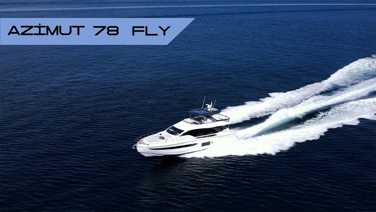4.6 Milyon Euro’luk Azimut 78 Fly ile seyir #azimut78fly #walkaround