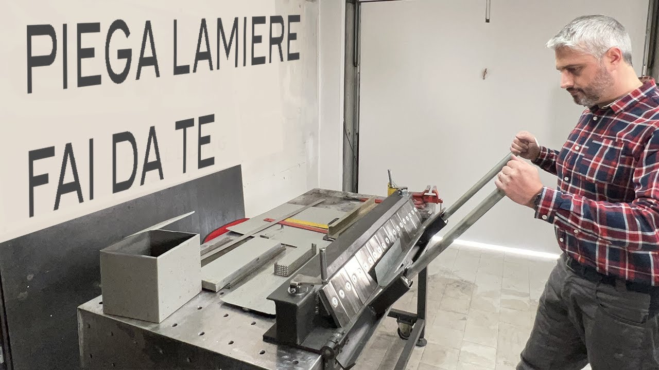 Piega lamiere fai da te - DIY Metal Sheet Bender