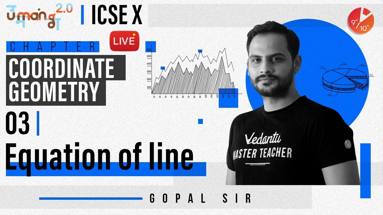 Coordinate Geometry L3 | Equation of Line | ICSE Class 10 Maths | Umang Vedantu Class 9 and 10