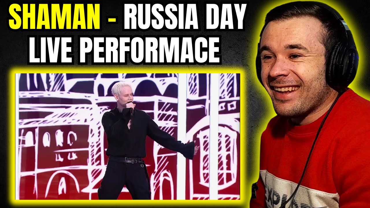 Shaman - День России на Красной площади (Reaction)