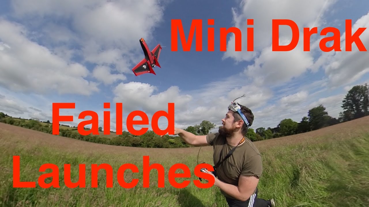 How many throws to get this Mini Drak Airborne?!?! 😅
