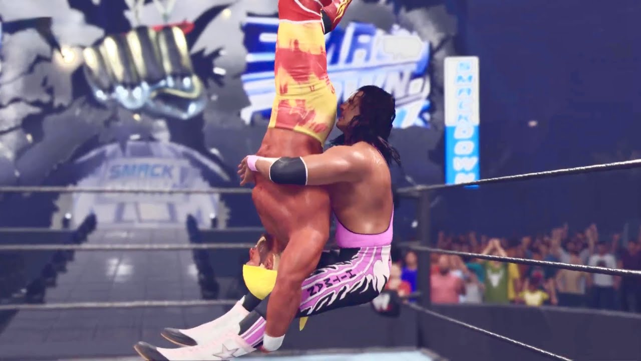 Hulk Hogan Vs. Bret “Hit Man” Hart: WWE Championship Title Match - WWE 2K25