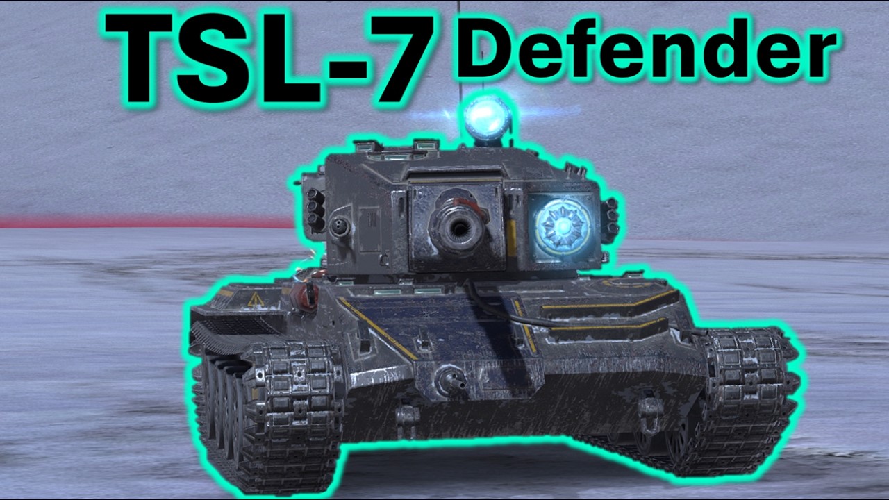 НОВЫЙ Защитник TSL-7 в WoT Blitz: 4 боя в действии