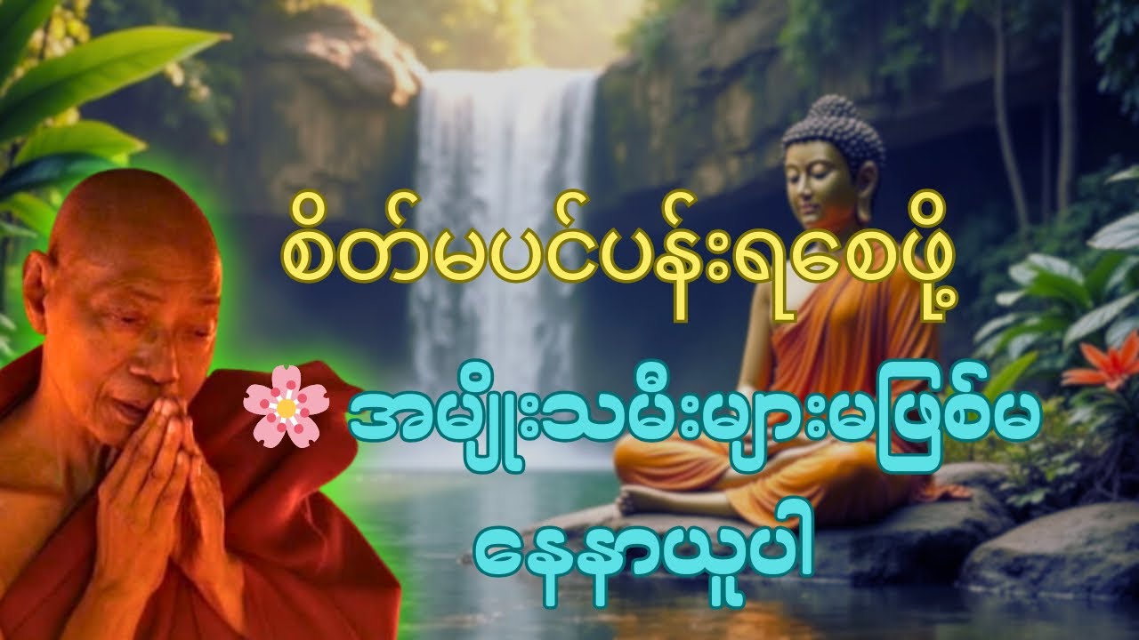 အမျိုးသမီးတို့ရဲ့ ဘဝကိုပြောင်းလဲစေသော တရားတော်#ပါချုပ်ဆရာတော်ဘုရားကြီးတရားတော်များ2025 