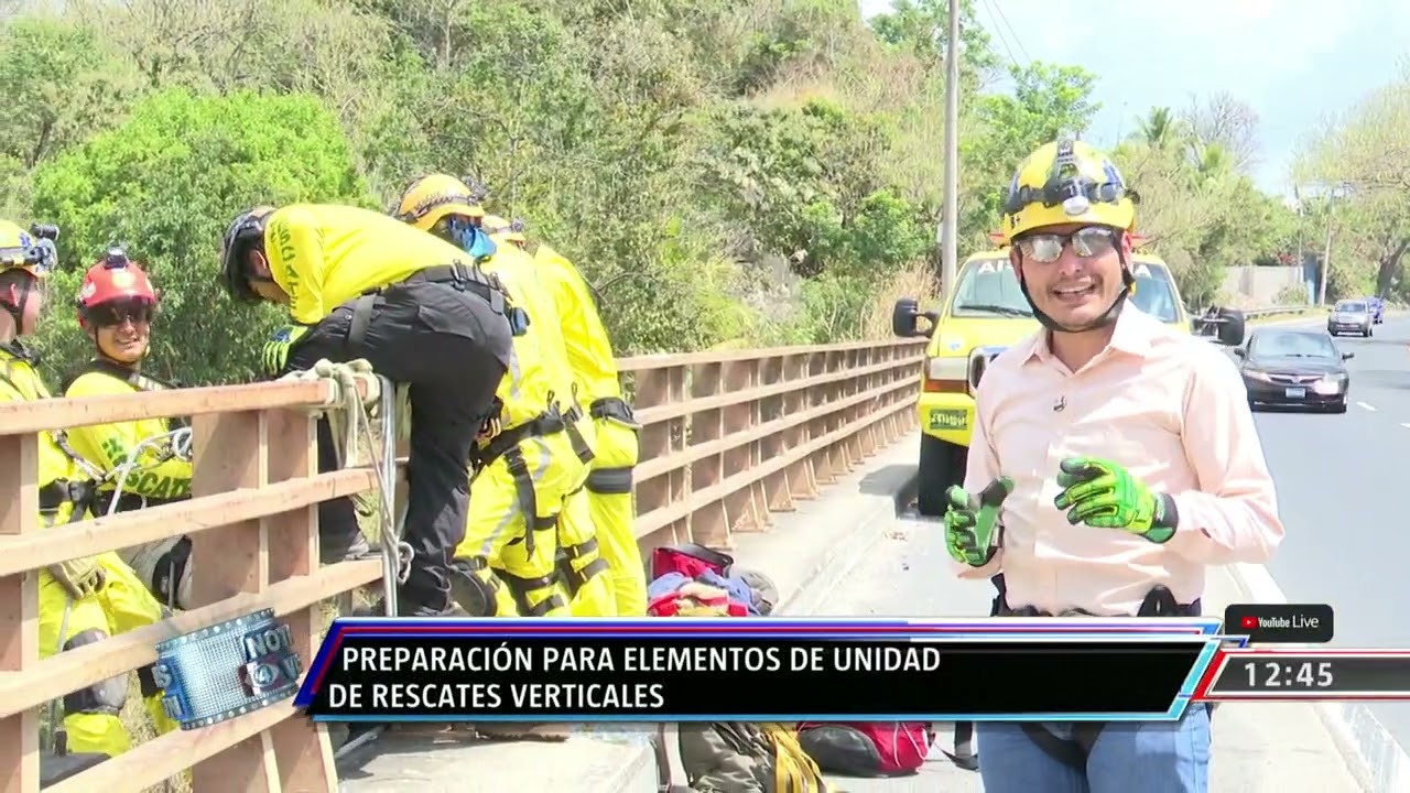 REPORTAJE ESPECIAL RESCATE VERTICAL