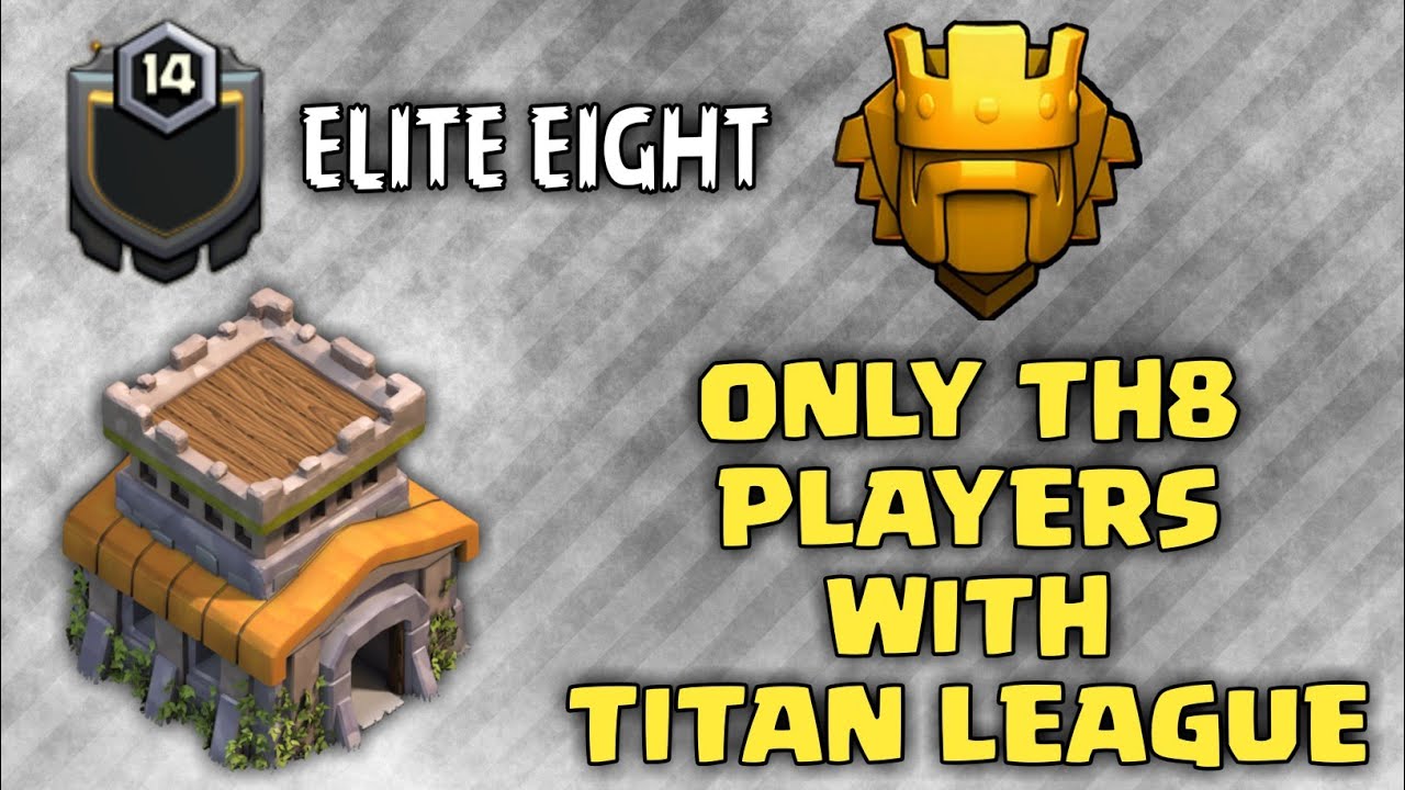 Clan in Which All TH8 Players Have Titan League