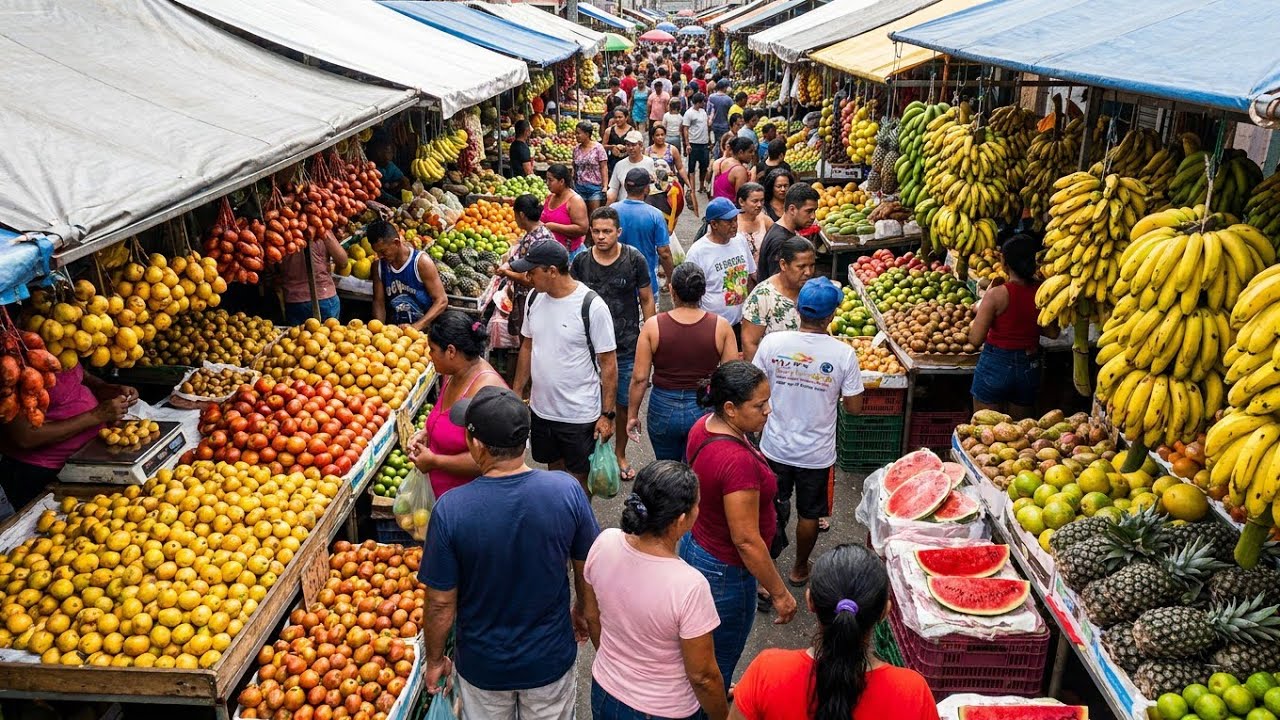 A FEIRA LIVRE 8 DE MAIO MOSTRA O QUE O NORTE TEM DE BOM. OLHA ISTO BRASIL!