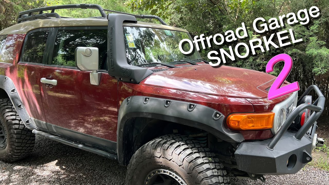 Toyota FJ Cruiser: Off Road Garage Snorkel (segunda parte Instalación)