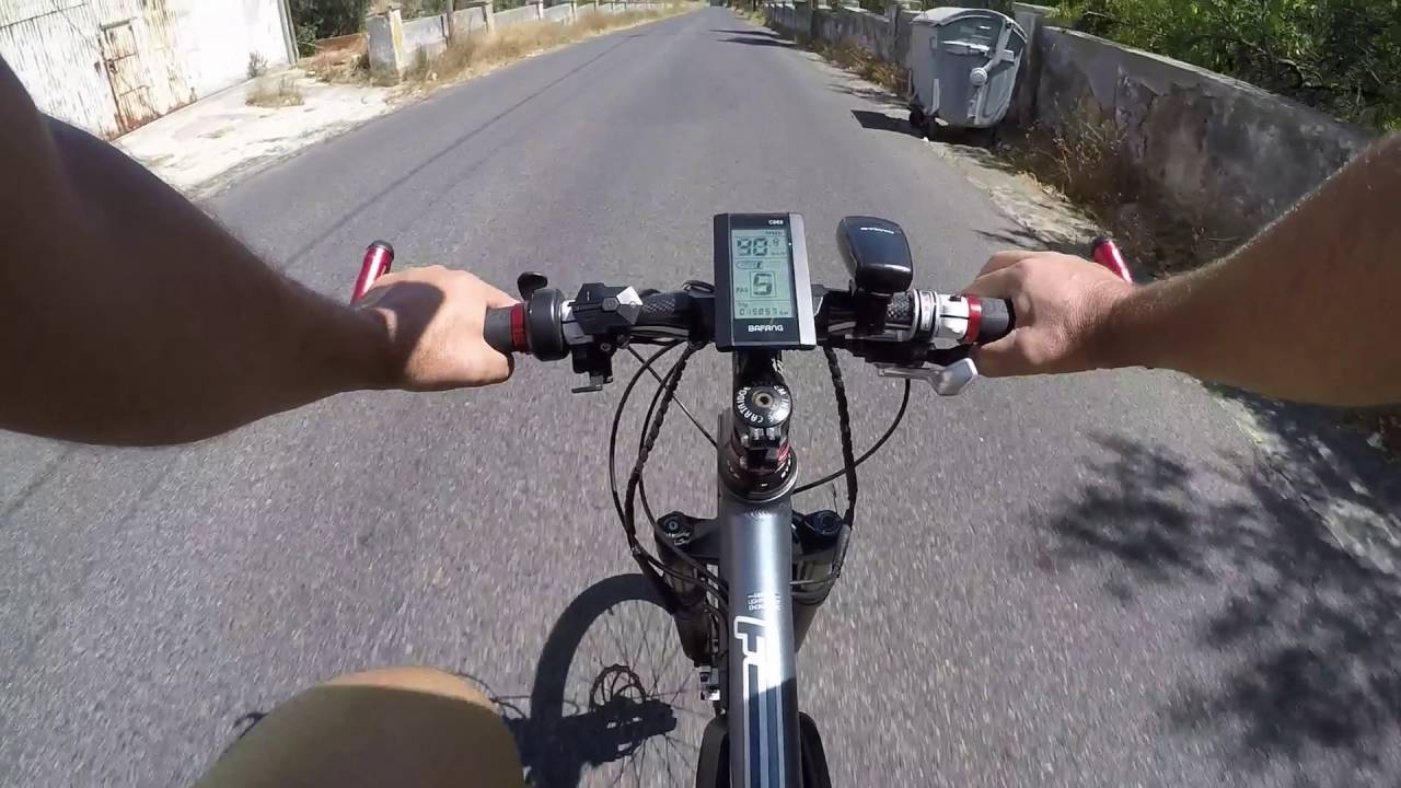 Easy and fun 15km ride to work - Bafang BBS02 750w mid drive electric motor 70+km/h