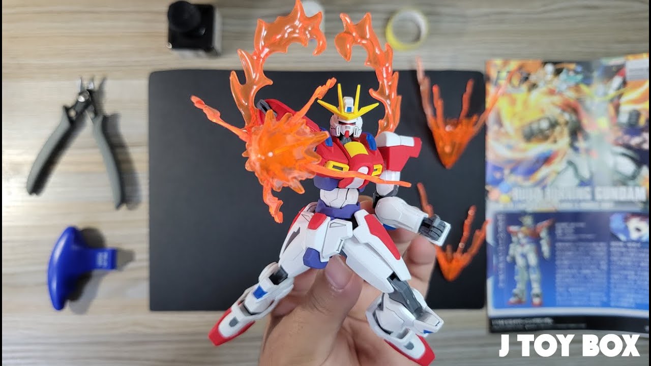 【ASMR BUILD】BUILD BURNING  GUNDAM HG 1/144 GUNDAM BUILD FIGHTERS TRY #gundam  #bandai  #build