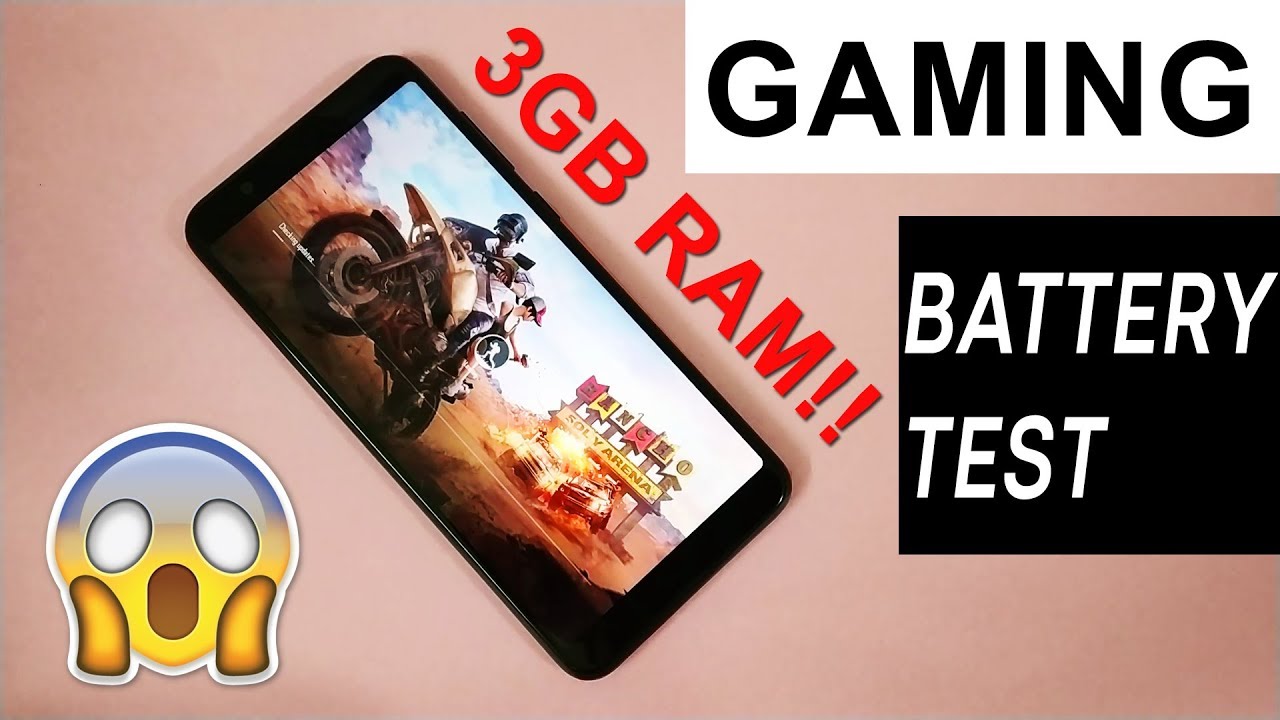 ASUS Zenfone Max Pro (3/32GB) GAMING REVIEW, Battery Test (PUBG, Asphalt 8) | HINDI