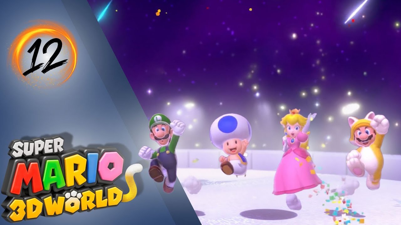 Super Mario 3D World #12 #FIN Le dernier monde et le 100% !