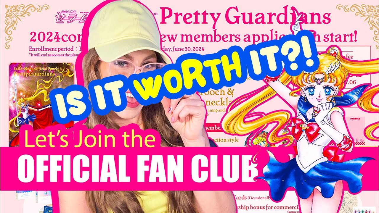 WORTH IT?? All about the OFFICIAL Sailor Moon Fan Club Pretty Guardians for Overseas