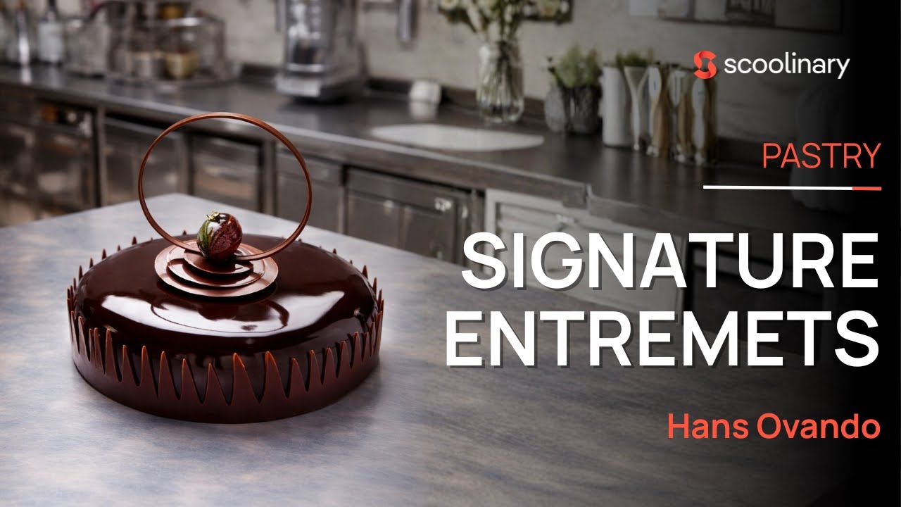 🎂 How to Create Modern Entremets (Layers, Textures & Mirror Glaze)