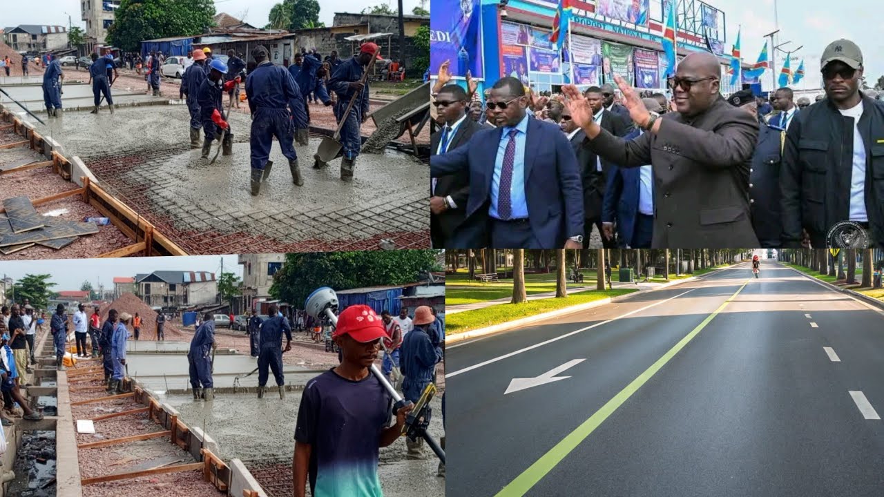 100%TRAVAUX SUZANELA MOMBELE MISALA EZONGI INCROYABLE BETON NA MOMBELE FATSHI 3EME MANDANT YA SÛR