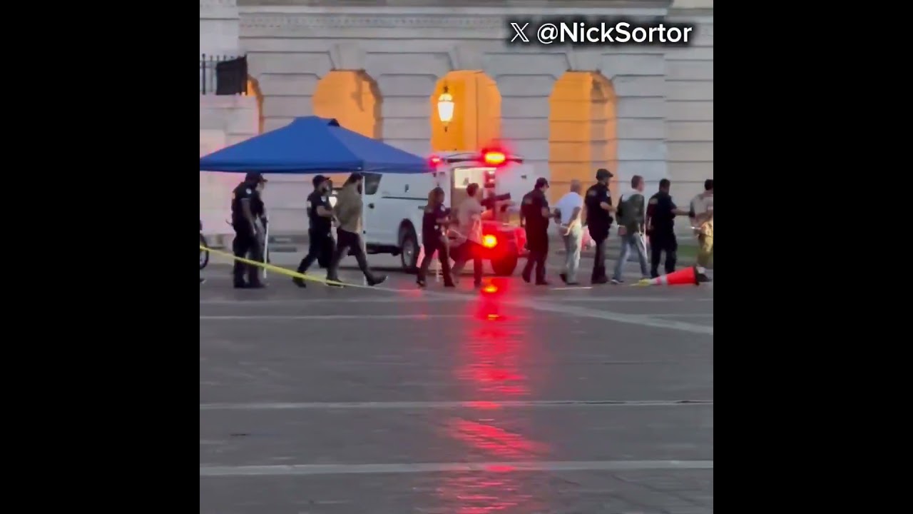 The anti-ICE Capitol insurrectionists have all been arrested and perp-walked. today should go Peachy