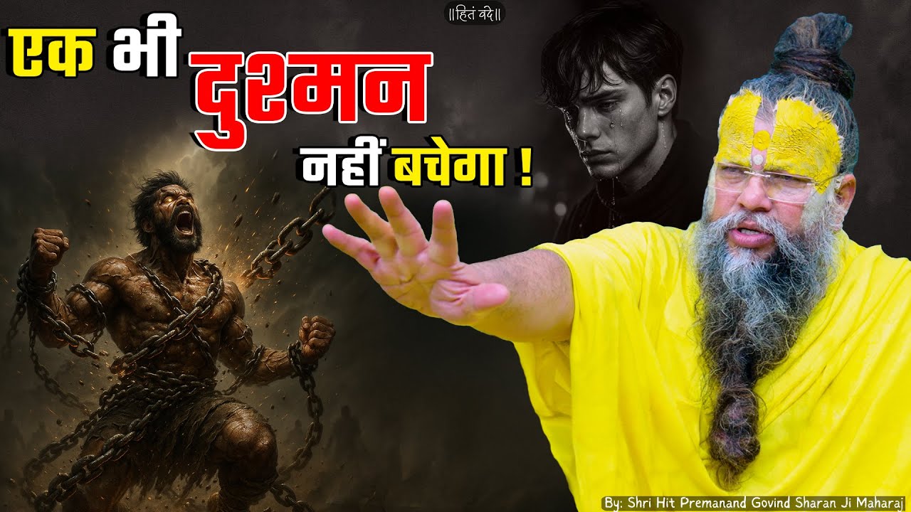एक भी दुश्मन नहीं बचेगा ! // Shri Hit Premanand Ji Maharaj