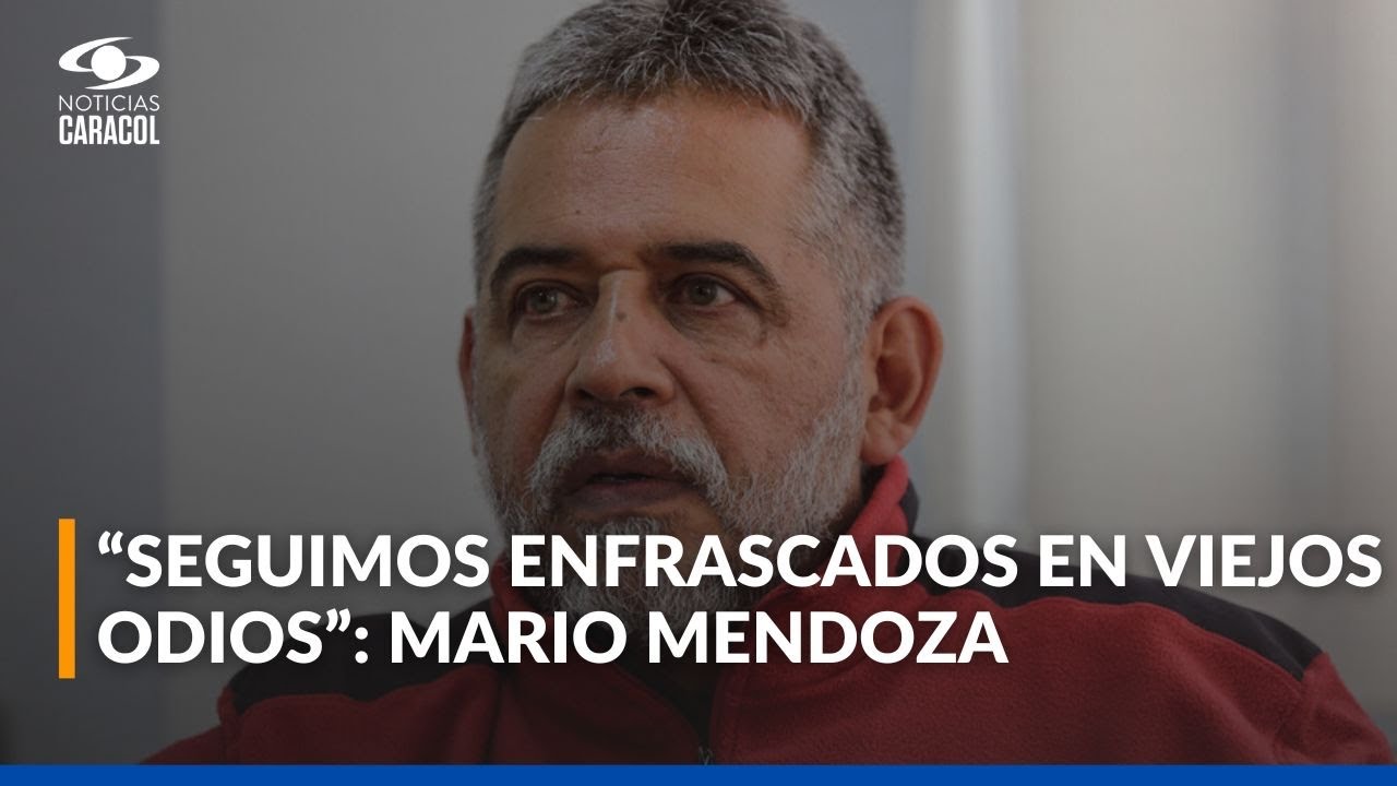 Mario Mendoza analiza la polarización en Colombia: tejido social y diálogo, claves para cambiar