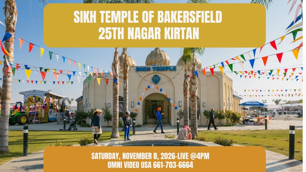 Saturday, Sikh Temple 25th Nagar Kirtan, Bakersfield, California, USA