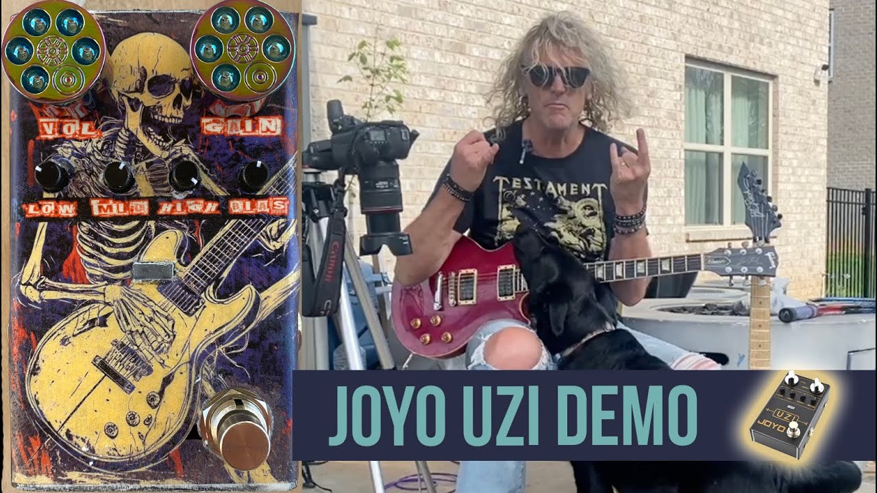 Adventures and Things with Chuckie! Checking out the JOYO UZI Distortion pedal.