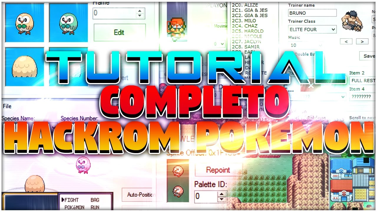Como MODIFICAR una ROM de POKEMON en GBA | Crea tu HACKROM de POKEMON