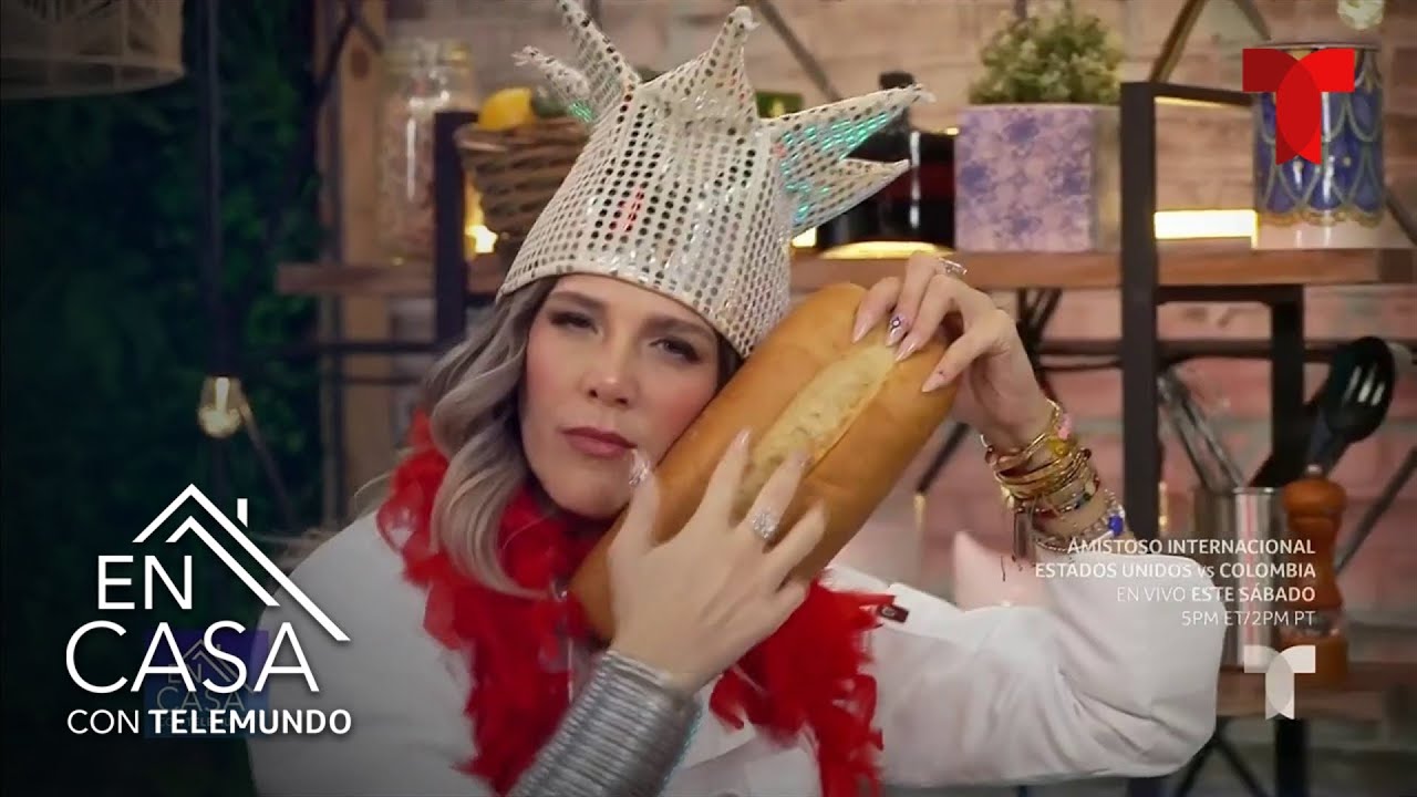 Famosos se someten al reto de Los Chefs en Casa | En Casa Con Telemundo