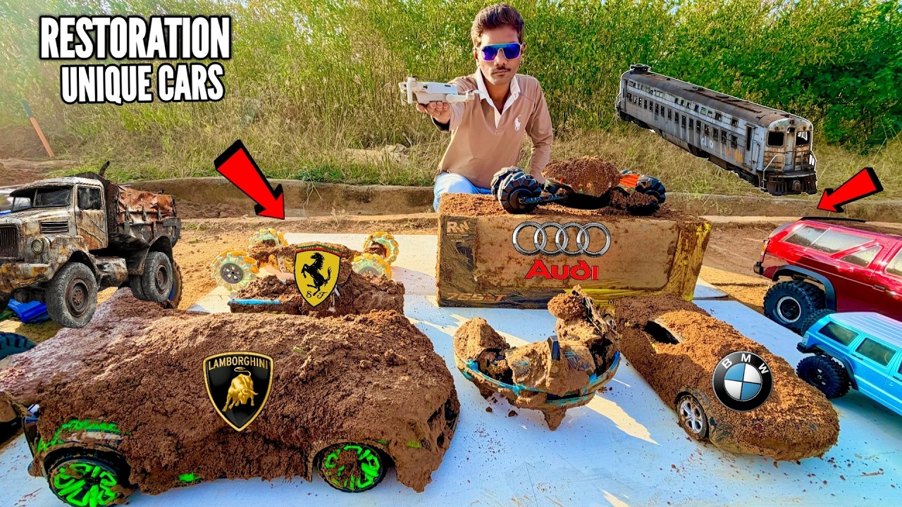 RC Abandoned Super Cars Rescue Restore From Jungle – Chatpat toy tv